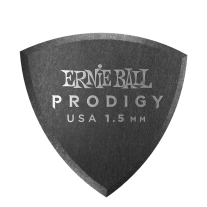 Ernie Ball P09331 Prodigy Guitar Pick, Small Shield 1.5mm Black