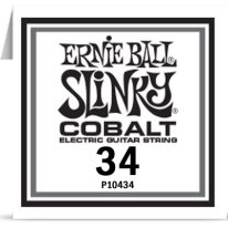 Ernie Ball P10434 Slinky Cobalt Electric Guitar .034 Single String