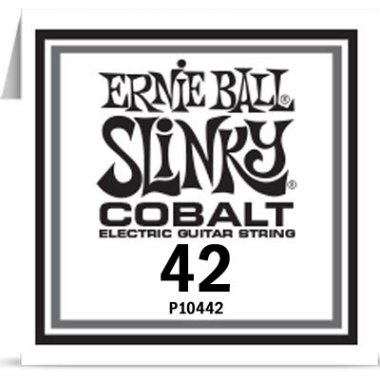 Ernie Ball P10442 Slinky Cobalt Electric Guitar .042 Single String