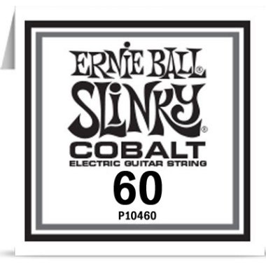 Ernie Ball P10460 Slinky Cobalt Electric Guitar .060 Single String