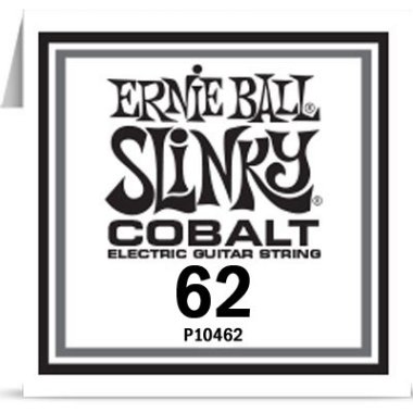 Ernie Ball P10462 Slinky Cobalt Electric Guitar .062 Single String