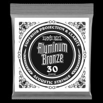 Ernie Ball P10730 Aluminum Bronze Wound Acoustic Guitar Strings, .030