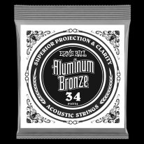 Ernie Ball P10734 Aluminum Bronze Wound Acoustic Guitar Strings, .034