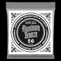 Ernie Ball P10756 Aluminum Bronze Wound Acoustic Guitar Strings, .056