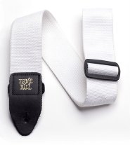 Ernie Ball White Polypro Guitar Strap