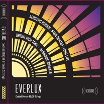 Everlux Nano-Coated 80/20 Bronze Extra-Light 11-52 Acoustic Strings
