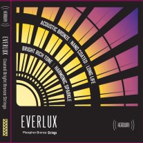 Everlux Nano-Coated Phosphor Bronze Extra-Light 11-52 Acoustic Strings