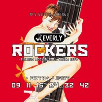 Everly Rockers 9009 Electric Guitar Strings Extra Light 9-42