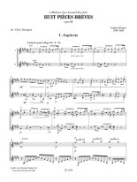 Faure arr. by Dumigan | Huit pieces breves, opus 84 for 2 guitars