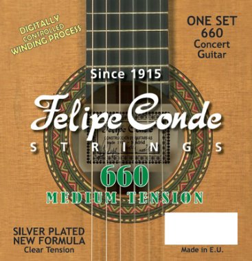 Felipe Conde 6404 (6604) Medium Tension, 4th String (D)