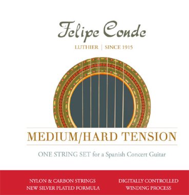 Felipe Conde Spanish Concert MHT Carbon Classical Guitar Strings