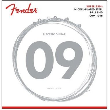 Fender 250LR Nickel-Plated Steel Electric Guitar Strings 9-46