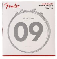 Fender 3250L Super Bullets Nickel Plated Electric Guitar Strings 9-42