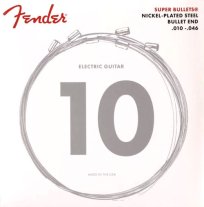 Fender 3250R Super Bullets Nickel Plated Electric Guitar Strings 10-46
