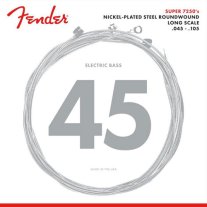 Fender 7250M Nickel-Plated Steel Roundwound Bass Strings (45-105)