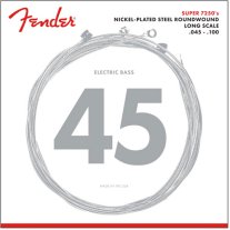 Fender 7250ML Nickel-Plated Steel Roundwound Bass Strings (45-100)