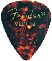 Fender Shell Medium 351 Classic Teardrop Celluloid Pick, One