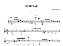 Ferguson | Night Cats for solo guitar