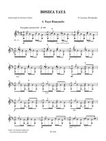 Fernandez | Boneca Yaya arr. by Lima for solo guitar