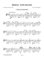 Fernandez | Bonecas - Suite Infantil arr. by Lima for solo guitar