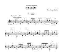 Fimbel | 8 Études for solo guitar