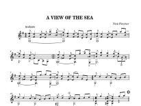 Fletcher | A View of the Sea for solo guitar