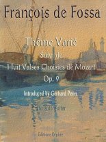Fossa | Theme Varie, Op. 9 for solo guitar