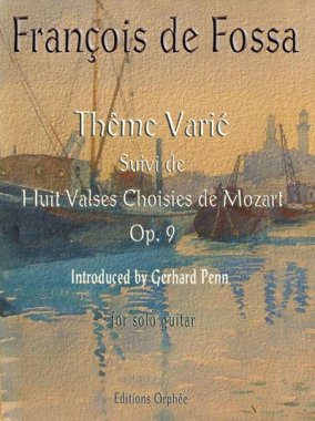 Fossa | Theme Varie, Op. 9 for solo guitar