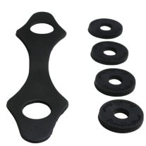 Franklin Straps Pin Master – Acoustic End Pin Jack Strap Lock Kit - Black