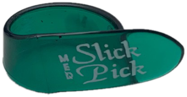 Fred Kelly Poly Slick Medium Thumb Picks, Assorted Colors 1 pick