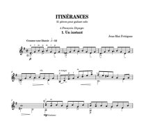 Frezignac | Itinerances, 11 pieces pour guitare Itinerances