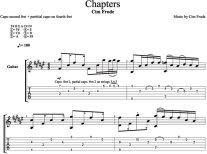 Frode | Chapters for solo guitar | Download