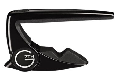 G7th Classical Guitar Performance 2 Capo, Satin Black G7P2CLBK-U