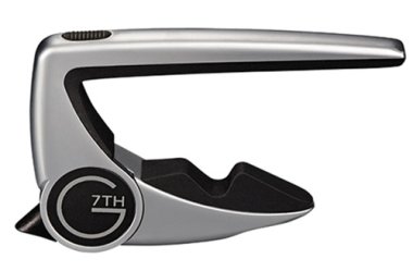 G7th Classical Guitar Performance 2 Capo, Silver G7P2CLSL-U