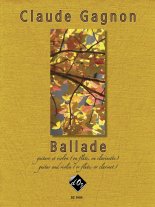 Gagnon | Ballade for guitar & violin