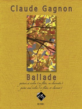 Gagnon | Ballade for guitar & violin