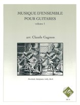 Gagnon | Musique D'Ensemble Pour Guitares, Vol. 1 for 2 guitars
