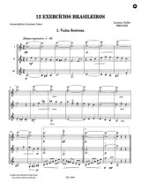 Gallet arr. by Lima | 12 Exercicios Brasileiros for 3 guitars