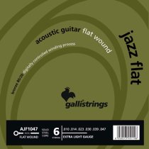 Galli AJF 1047 Jazz Flat 80/20 Bronze Acoustic Strings Ex Lt 10-47
