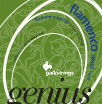 Galli Genius GR100 HT Flamenco Guitar Strings, Full Set