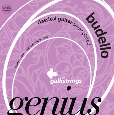 Galli Genius GR850 Budello Classical Guitar Strings, Full Set