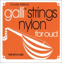 Galli Strings 0200 Nylon for Oud, 11 String Set, 22-44