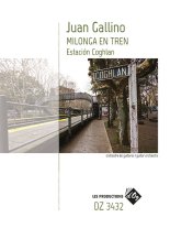 Gallino | Milonga en tren, Estacion Coghlan for guitar orchestra