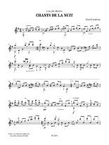 Gaudreau | Chants de la nuit for solo guitar