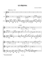 Gauthier | Le sequoia for guitar, flute & voice