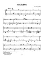 Gauthier | Resurgence for guitar and flute