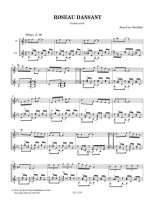 Gauthier | Roseau dansant for guitar and flute