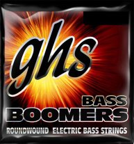 GHS 3040 Boomers Roundwound Electric Bass Strings 45-105, Med Scale