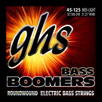 GHS 5ML-DYB Boomers Roundwound 5 String Bass Strings 45-125 Long Scale