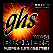 GHS 6ML-DYB Boomers Roundwound 6 String Bass Strings 30-125 Long Scale